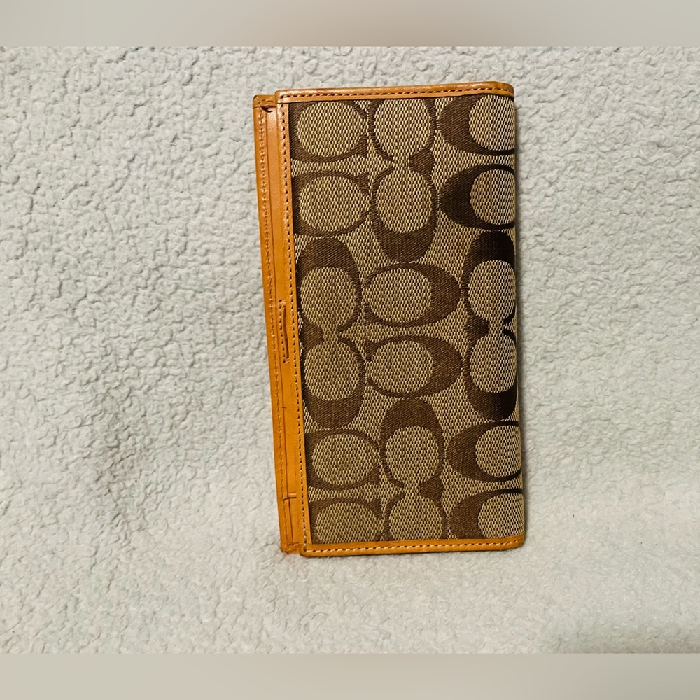 Coach Monogram Long Wallet - Picture 6 of 12
